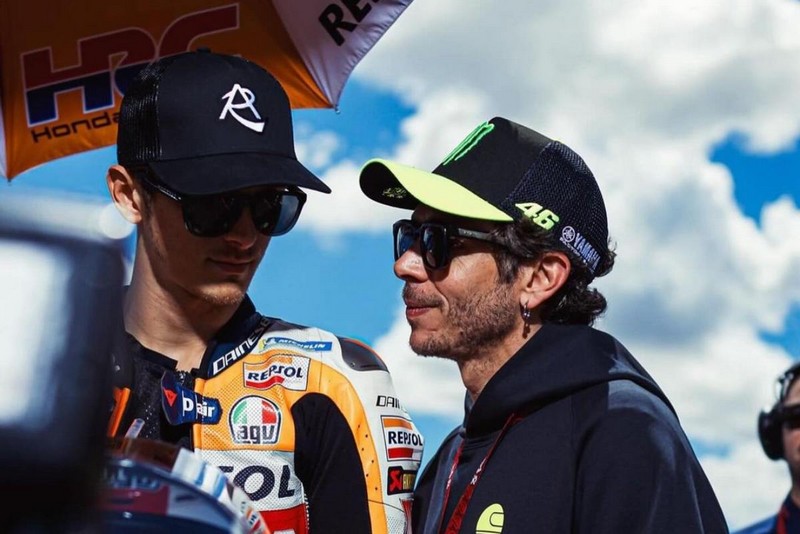 Luca Marini Valentino Rossi