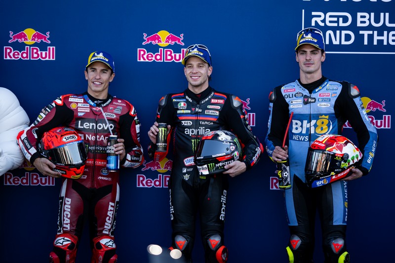 Marc Marquez Marco Bezzecchi Fermin Aldeguer