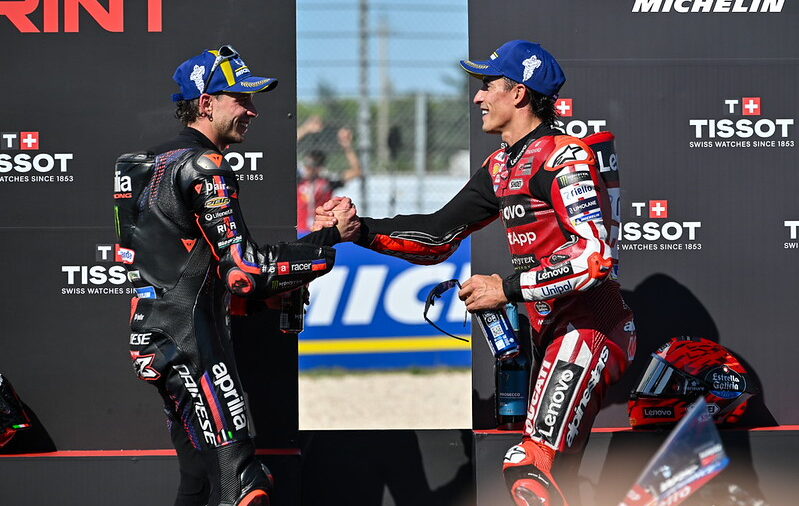 Marco Bezzecchi Marc Marquez