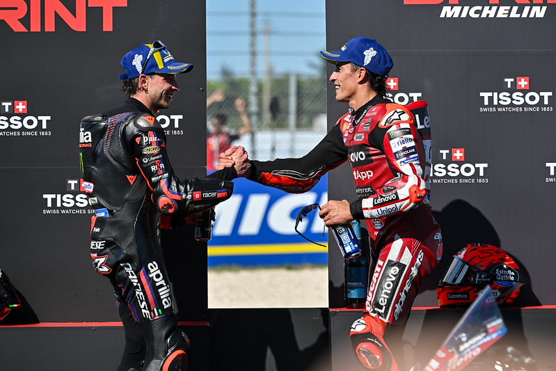 Marco Bezzecchi Marc Marquez