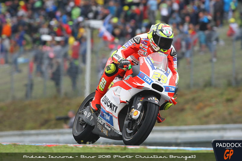 Brno, MotoGP, Andrea Iannone : "J'avais une bonne marge"