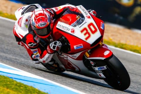 Jerez, Moto2, FP1: Nakagami presta homenagem às vítimas de Kumamoto