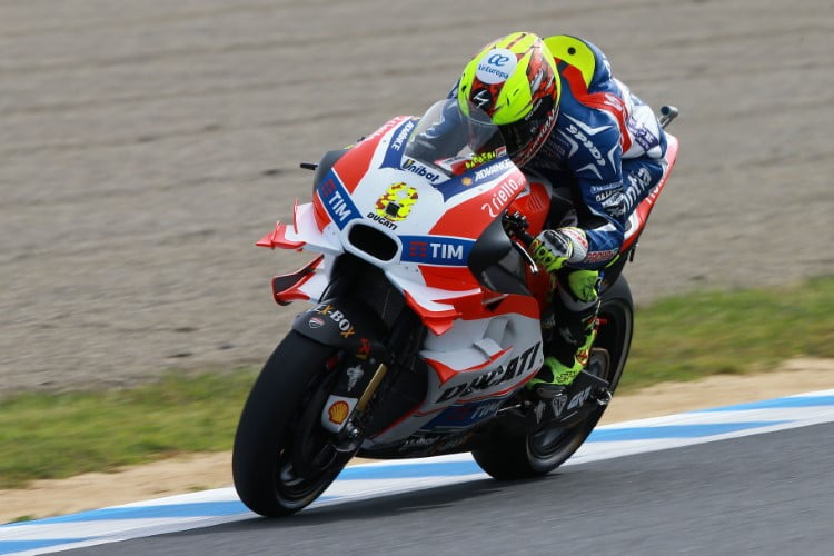 Motegi MotoGP J.1 : Barbera découvre un autre monde