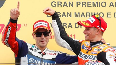 MotoGP, Ducati: o patrão satisfeito com Lorenzo e Stoner