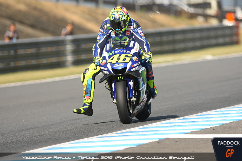 Motegi MotoGP J.1 Valentino Rossi : Pas vraiment content !