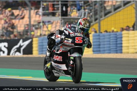 Le Mans : Johann Zarco en deuxième ligne