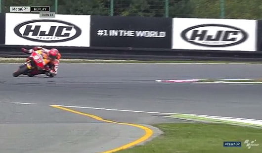 [Vidéo] Brno, MotoGP, FP2 : Spectaculaire rattrapage de Marc Marquez