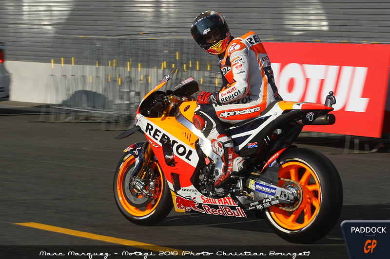 Motegi MotoGP WU : Marquez sans vraiment forcer