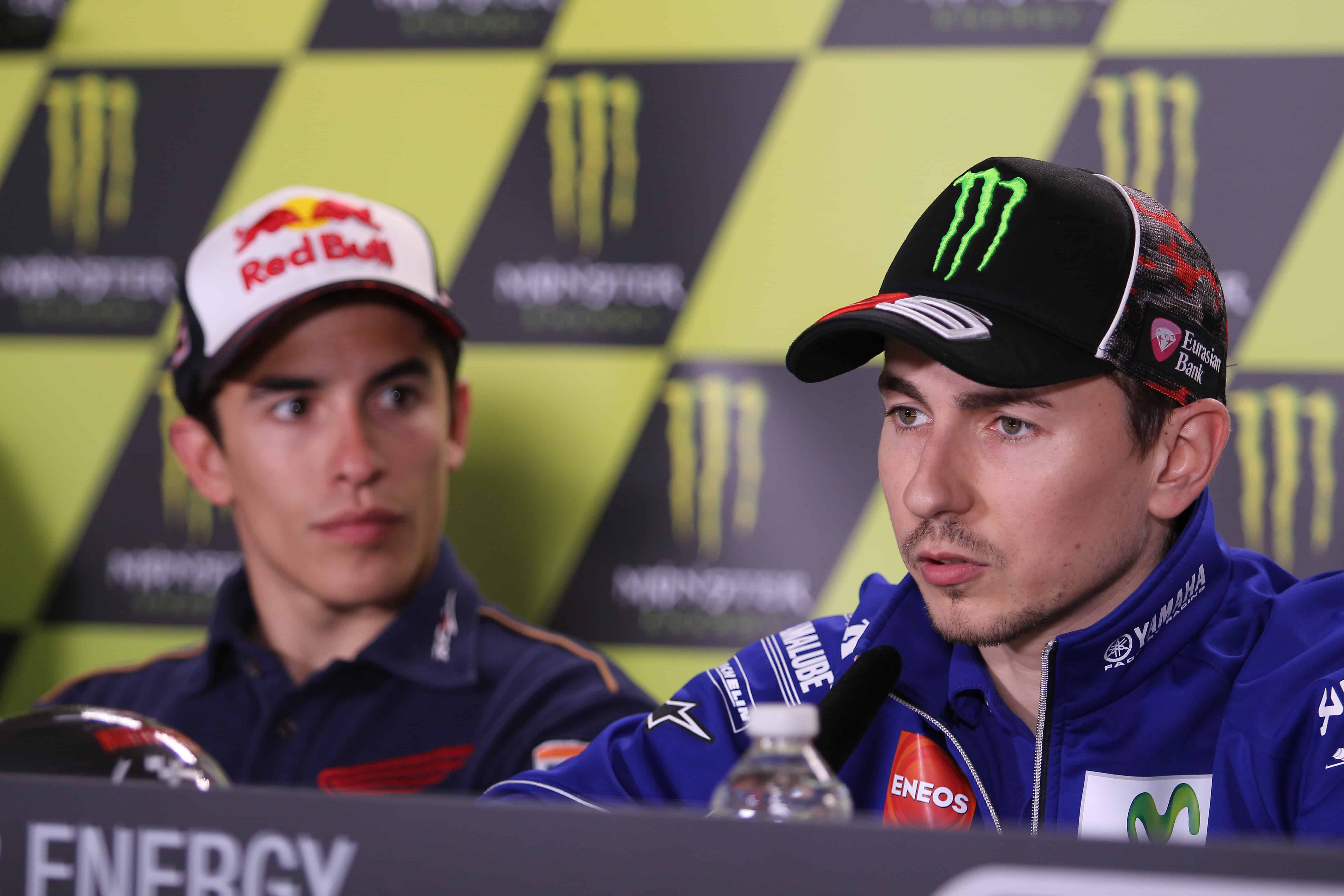 Le Mans, Conférence post-qualification : Lorenzo, Marquez et Iannone