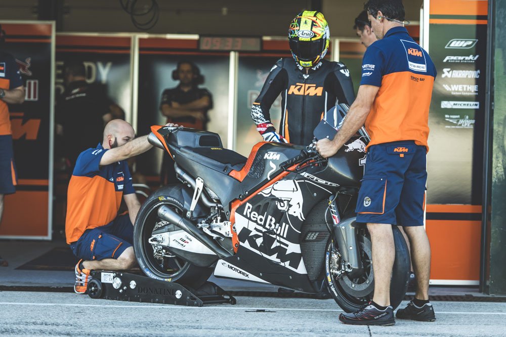 Test Ktm à Misano : La toute nouvelle moto !