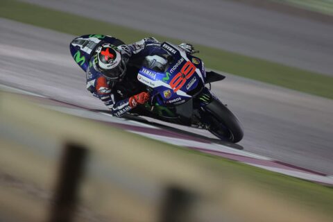 MotoGP tests in Losail, D3: Progress of a session marked with a red hot iron of 99!