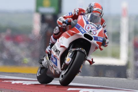 Austin, MotoGP, Dovizioso : « On est tous limite avec le pneu avant »