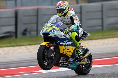 [CP] Aegerter ao pé do pódio, Tom Lüthi (7º) muito decepcionado, Mulhauser atingido por um adversário no Texas