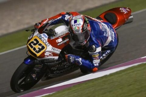 Losail, Moto3, WU : Antonelli, dans la torpeur.