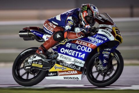 Losail, Moto3, Race: Antonelli, for 7 thousandths!