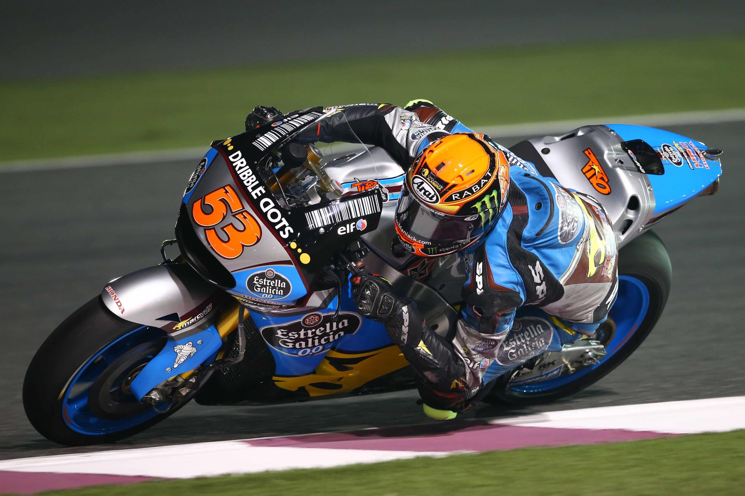 [CP] Testes difíceis para Team Estrella Galicia 0,0 Marc VDS no Qatar