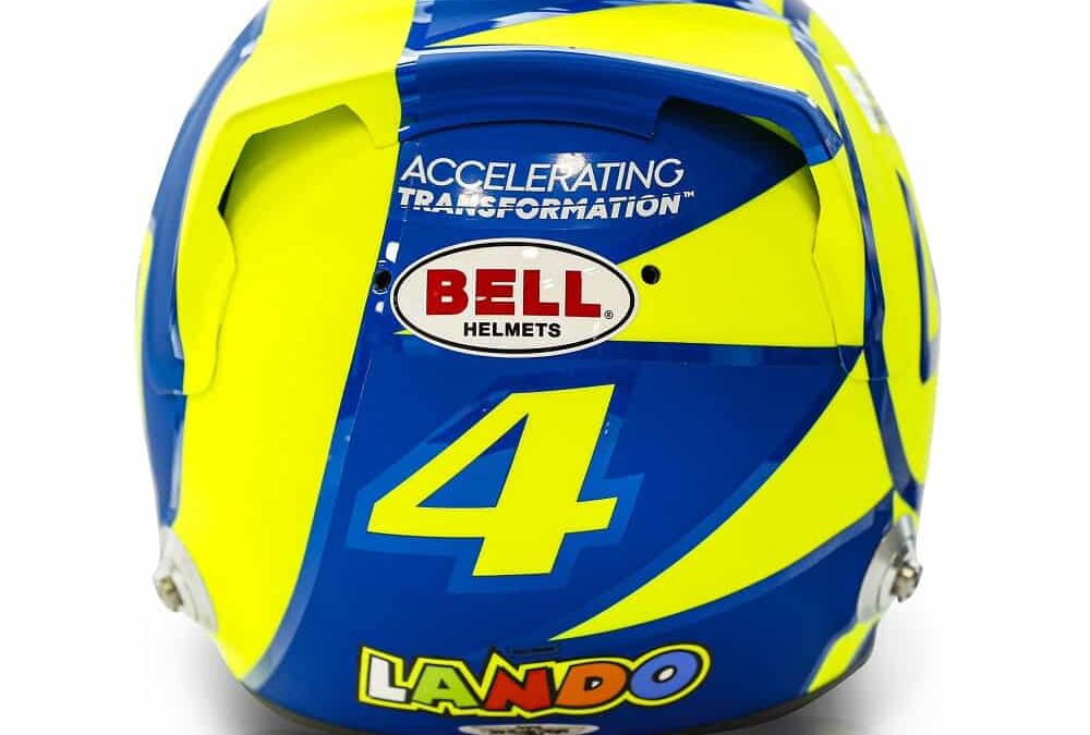 ランド-ノリス-バレンティーノ-ロッシ-ヘルメットバック - パドックGP