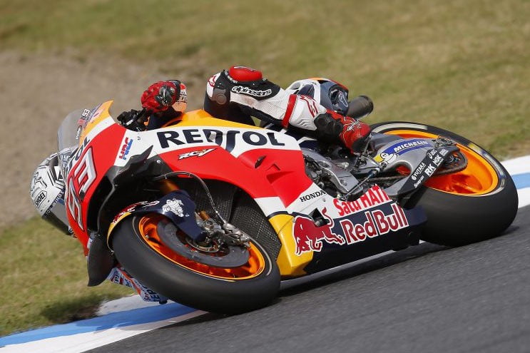 Motegi MotoGP FP4 : Marquez mène Lorenzo bien présent
