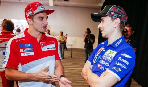 MotoGP, Ducati: Iannone se vê como companheiro de equipe de Lorenzo