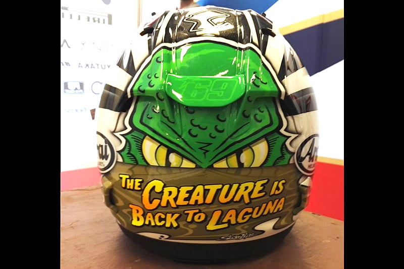 [Sympa] Le nouveau casque de Nicky Hayden !