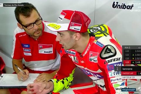 Argentine, MotoGP, Warm Up : Iannone détrône Titanium, pour 6 millièmes !