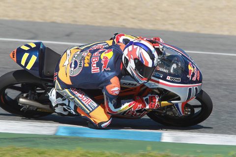 [Rookies] Les essais pré-saison de la Red Bull MotoGP Rookies Cup ont débuté à Jerez