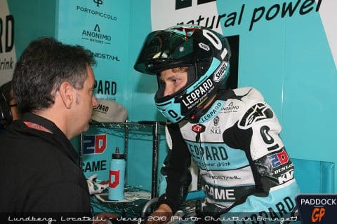 Leopard Racing : Christian Lundberg fait le point sur ses pilotes Moto3