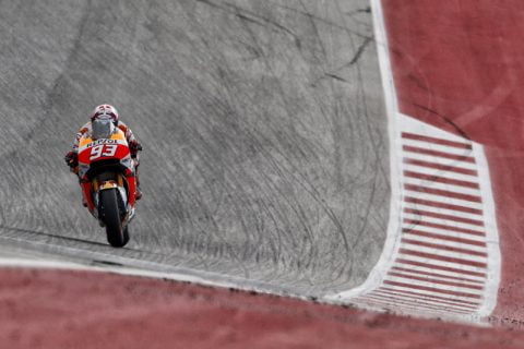 Austin, MotoGP, Jour 2, Marc Marquez : " faire le bon choix pour le pneu avant sera crucial"