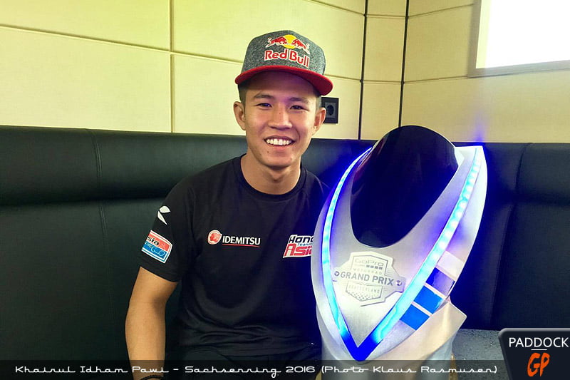 [Official] Khairul Idham Pawi will ride Moto2 in the Idemitsu Honda team
