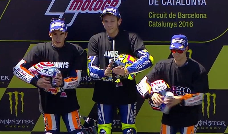 Catalunha, MotoGP, Corrida: As declarações do pódio