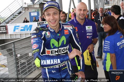 Le Mans, Conférence post-GP : Valentino Rossi (intégralité)