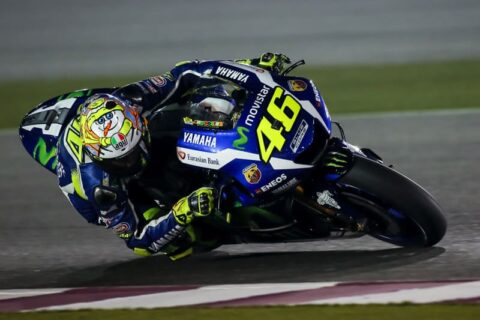 Valentino Rossi is aiming for at least the podium in Qatar!