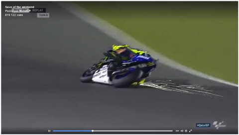 [Vídeo] Losail, FP2, Valentino Rossi: Ai!